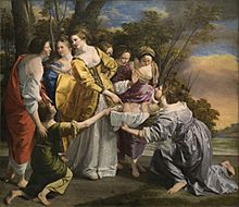 Moisés salvado de las aguas (Orazio Gentileschi).jpg