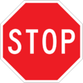 NZ road sign R2-1