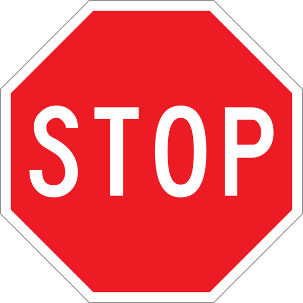 NZ road sign R2-1