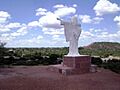 Panorama de la Loma de la Cruz, en Olta, La Rioja, Argentina, desde el Cristo de los Llanos
