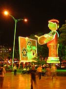 Plaza Botero-Navidad 2006-Medellin