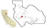 Plumas County California Incorporated and Unincorporated areas Meadow Valley Highlighted.svg