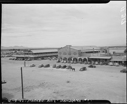 Poston, Arizona. View of main street in Parker. Near this desert town, the War Relocation Authorit . . . - NARA - 536255.tif