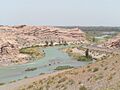 Río San Juan en la Quebrada de Ullum