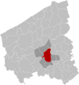 Roeselare West-Flanders Belgium Map