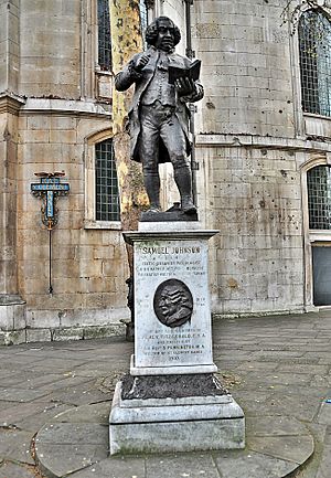 Archivo:Samuel Johnson statue, London
