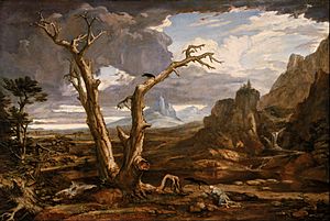 Archivo:Washington Allston - Elijah in the Desert - Google Art Project