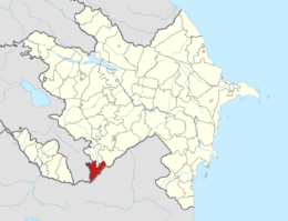 Zangilan District in Azerbaijan.svg