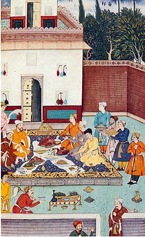 Archivo:A banquet for Babur