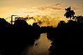 Atardecer en el puente