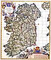 Atlas Van der Hagen-KW1049B11 048-HIBERNIAE REGNUM tam in praecipuas ULTONIAE, CONNACIAE, LAGENIAE, et MOMONIAE, quam in minores earundem Provincias, et Ditiones subjacentes peraccuraté divisum