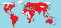 Biogeographical distribution of Plutella xylostella