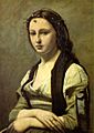 Camille Corot - Woman with a Pearl
