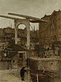 De Nieuwe Haarlemse Sluis bij het Singel, bekend als ‘Souvenir d’Amsterdam’ Rijksmuseum SK-A-2704