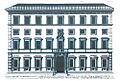 Facciata storica di Palazzo Albertoni Spinola