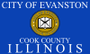 Flag of Evanston, Illinois.svg