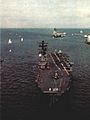 HMAS Melbourne (R21) at the 1977 Spihead Fleet Review