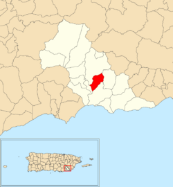 Mamey, Patillas, Puerto Rico locator map.png