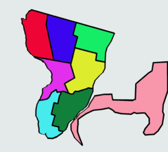 Mapa Distritos Santa Fe Ciudad Argentina.png