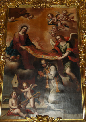 Archivo:Mera-Catedral de Coria Retablo de San Ildefonso