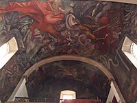 Archivo:Mural del Apocalipsis de José Clemente Orozco - Templo de Jesús Nazareno (Cuauhtémoc)