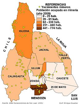 Archivo:Población ocupada en Minería y yacimientos mineros en San Juan
