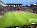 Rennes - Montpellier L1 20150815 - Scène match