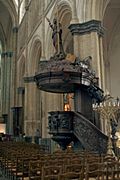 Saint-Omer chaire de la cathédrale