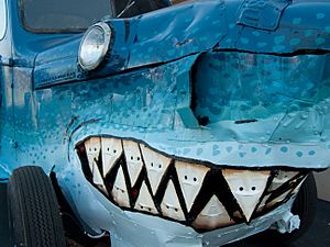 Archivo:Sharkmobile at Maker Faire 2009