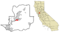 Solano County California Incorporated and Unincorporated areas Suisun City Highlighted