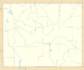 USA Wyoming location map