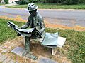 ''Newspaper Reader'' by J. Seward Johnson Jr. (1975)