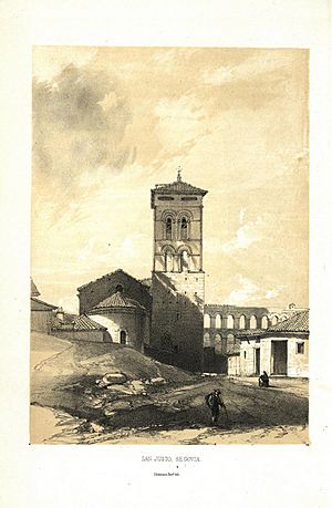 Archivo:1853, Castile and Andalucia, San Justo, Segovia