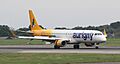 2022 Commonwealth Games final G-NSEY Embraer ERJ-195STD (ERJ-190-200) Aurigny Air Services (52290293339)