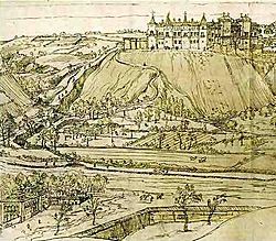 Archivo:Alcázar y Casa de Campo (fragmento)