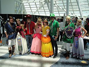 Archivo:Anime Expo 2011 - Nintendo characters (5917369349)