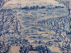 Batalha dos Atoleiros, Pátio dos Canhões, Museu Militar de Lisboa - Image 207315.jpg