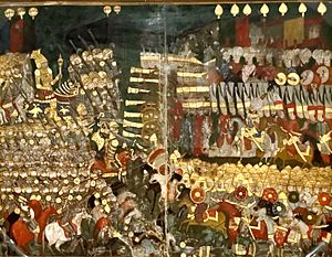 Archivo:Battle of Mohács, Turkish miniature