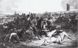 Archivo:Battle of Wagram - Davout orders the assault of Markgrafneusiedl