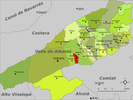 Benisoda-Mapa del Valle de Albaida.svg