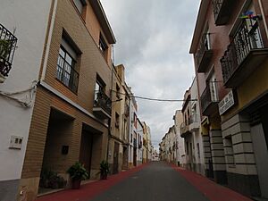 Archivo:Calle de la Carretera, Aldover, Tarragona