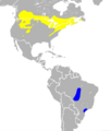 Catharus fuscescens map