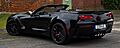 Corvette Z06 Cabriolet (C7) – Heckansicht geöffnet, 28. Oktober 2015, Düsseldorf
