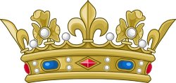 Archivo:Crown of a Prince of the Blood of France (variant)