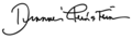 Dianne Feinstein Signature