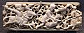 Egitto, cairo, placca decorativa in avorio, XI sec - Louvre - OA 6265-1