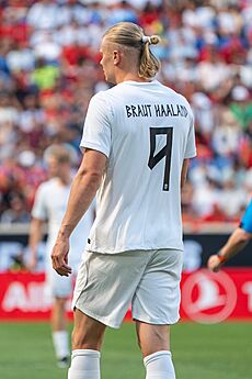 Archivo:Erling Haaland Morocco v Norway 7 June 2026-166