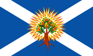 Archivo:Flag of the Church of Scotland