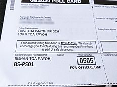 Archivo:GE2020 Poll Card Toa Payoh-Bishan GRC