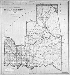 Mapa del Territorio Indio (1891)